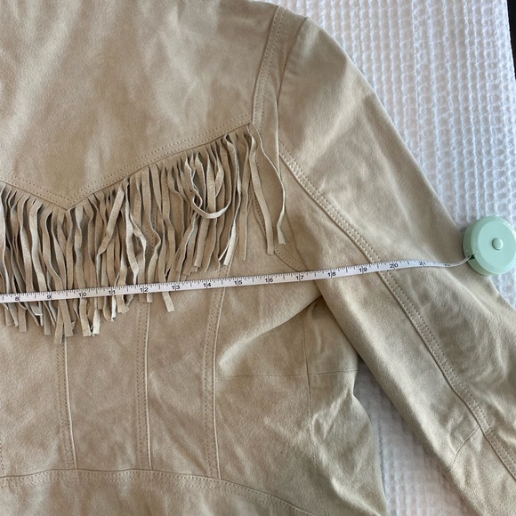 Genuine Suede Fringe Jacket - Picture 8 of 11